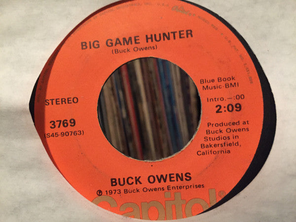 Buck Owens : Big Game Hunter (7", Single)