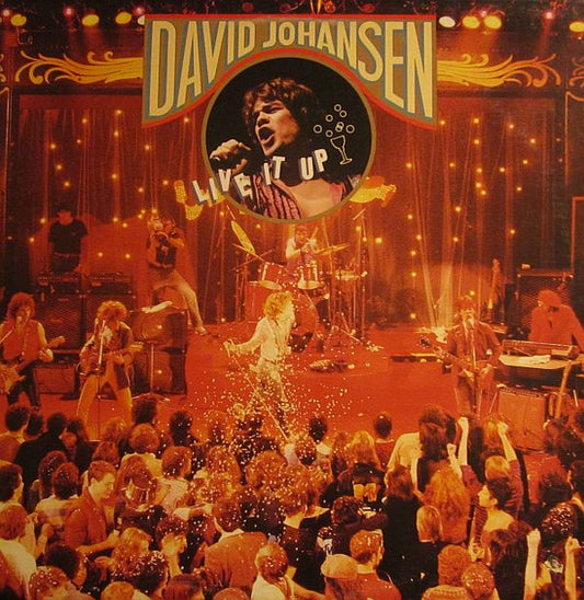 David Johansen : Live It Up (LP, Album)