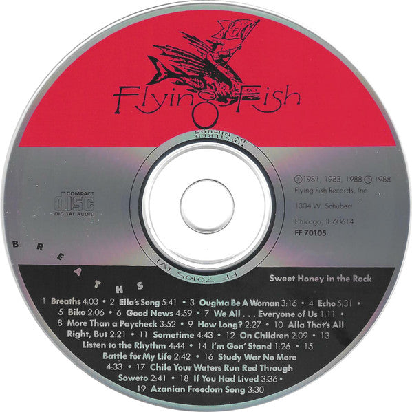 Sweet Honey In The Rock : Breaths (CD, Comp, Nim)