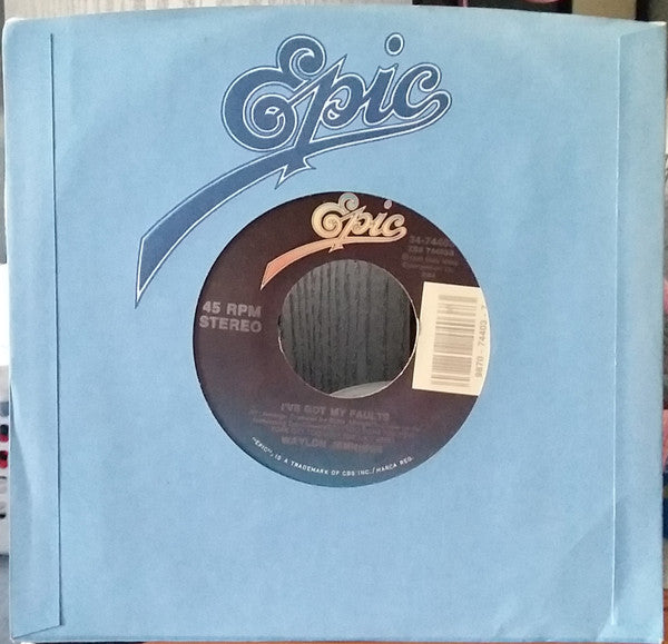 Waylon Jennings : Just Talkin' (7", Single)