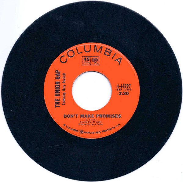 The Union Gap Featuring Gary Puckett* : Woman, Woman / Don't Make Promises (7", Single)