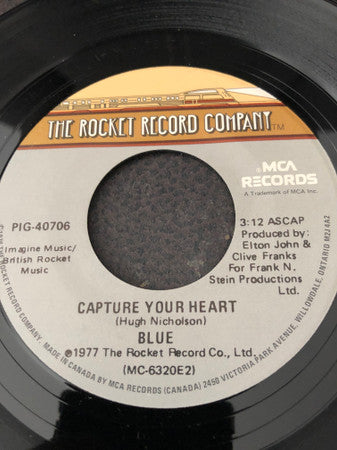 Blue (31) : Capture Your Heart (7", Single)