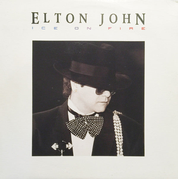 Elton John : Ice On Fire (LP, Album)