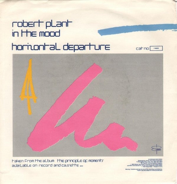 Robert Plant : In The Mood (7")