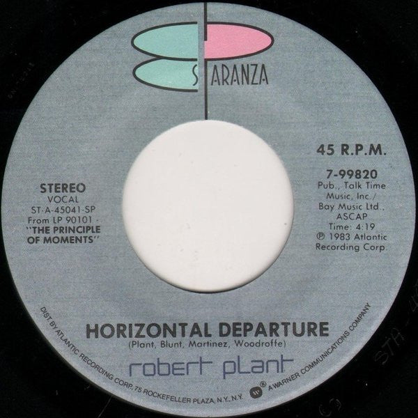 Robert Plant : In The Mood (7")