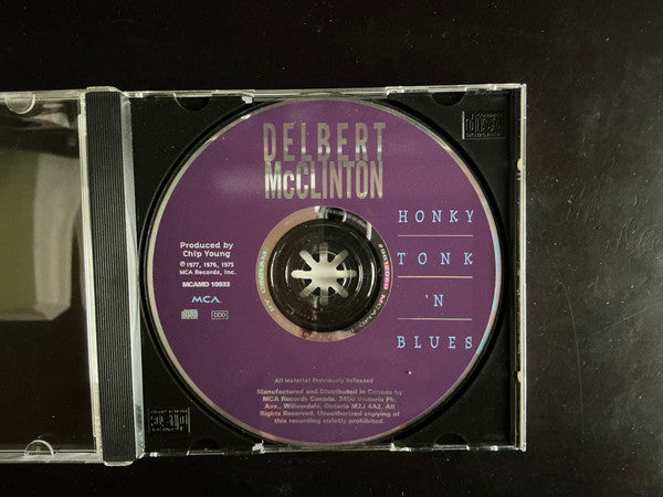 Delbert McClinton : Honky Tonk ‘N Blues (CD)