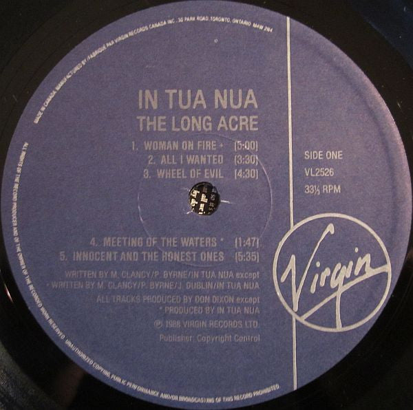 In Tua Nua : The Long Acre (LP, Album)