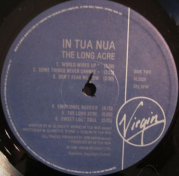 In Tua Nua : The Long Acre (LP, Album)
