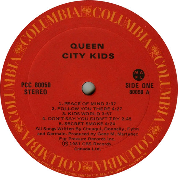 Queen City Kids : Queen City Kids (LP, Album)