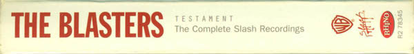 The Blasters : Testament (The Complete Slash Recordings) (2xCD, Comp, RM, Dig)