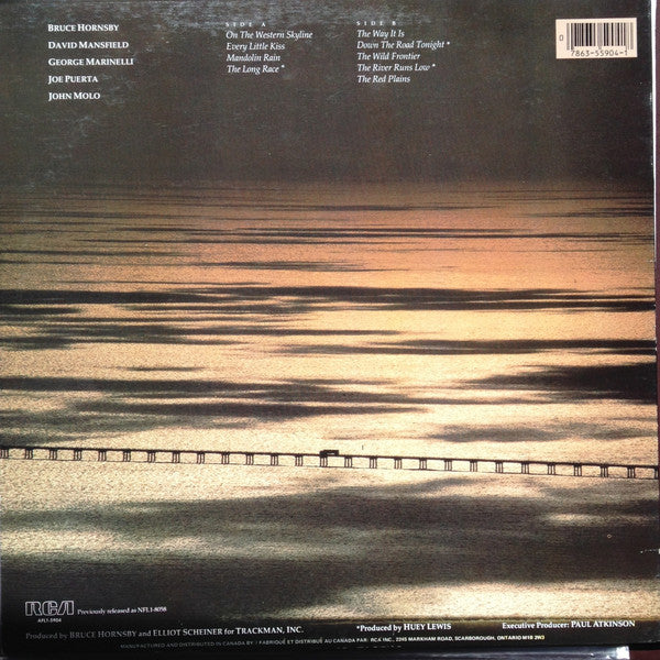 Bruce Hornsby And The Range : The Way It Is (LP, Album, RE)
