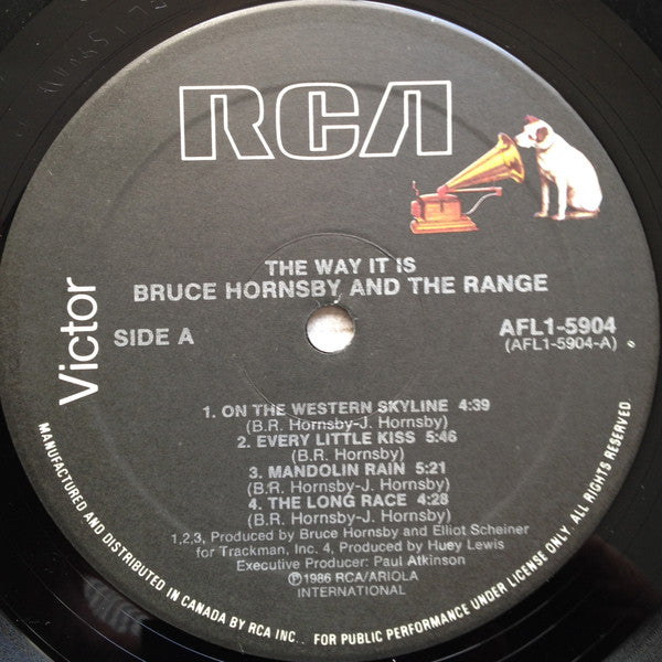 Bruce Hornsby And The Range : The Way It Is (LP, Album, RE)