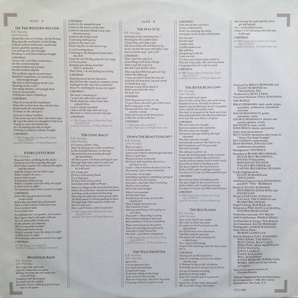 Bruce Hornsby And The Range : The Way It Is (LP, Album, RE)