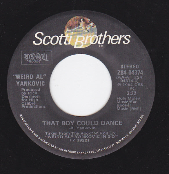 "Weird Al" Yankovic : Eat It (7", Single)