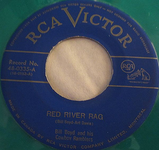 Bill Boyd And His Cowboy Ramblers : Red River Rag (7", Single, Cle)
