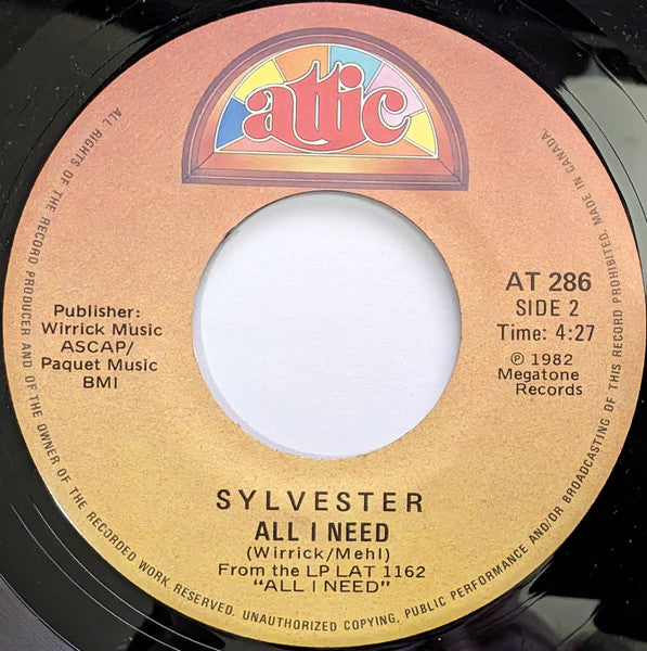 Sylvester : Don't Stop (7")