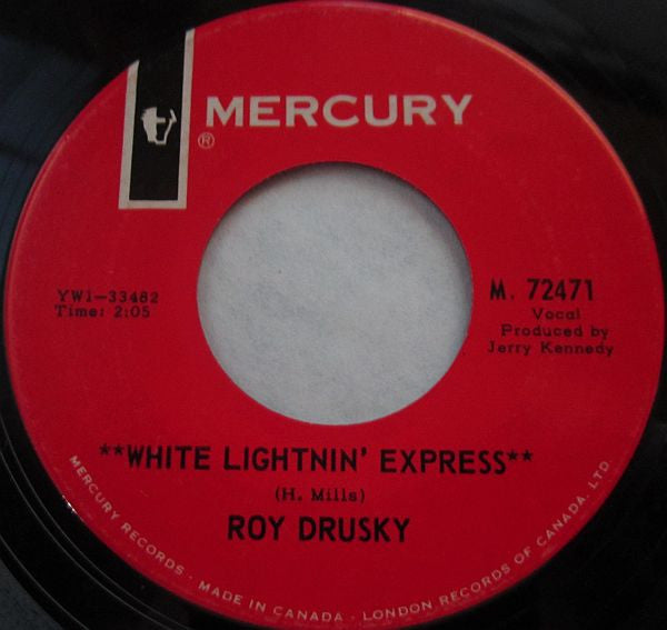 Roy Drusky : White Lightnin' Express / Lonely Thing Called Me (7")