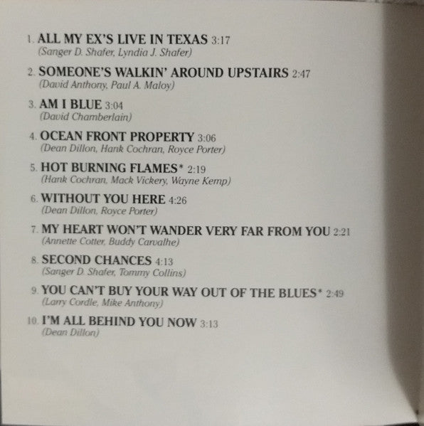 George Strait : Ocean Front Property (CD, Album, Club)