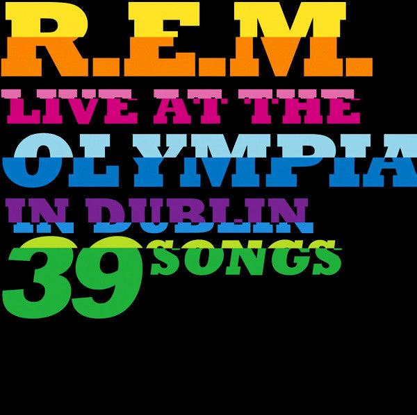 R.E.M. : Live At The Olympia In Dublin 39 Songs (2xCD, Album + DVD, Multichannel, NTSC)