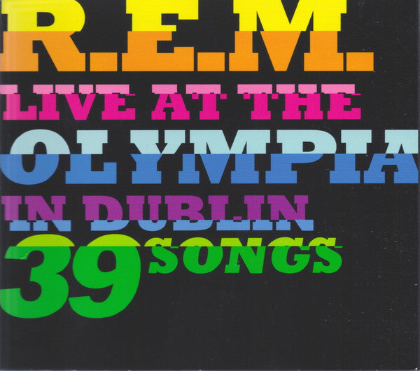 R.E.M. : Live At The Olympia In Dublin 39 Songs (2xCD, Album + DVD, Multichannel, NTSC)