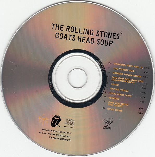 The Rolling Stones : Goats Head Soup (CD, Album, RE, RM)