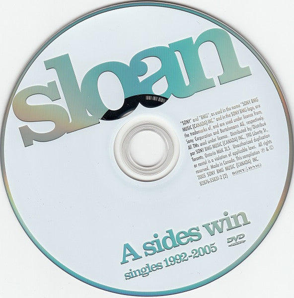 Sloan (2) : A Sides Win: Singles 1992-2005 (CD, Comp, Copy Prot., Enh + DVD-V, Comp + Dlx)