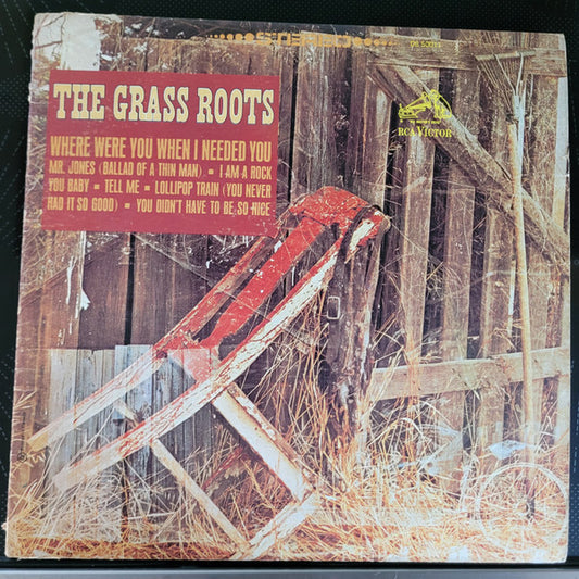 The Grass Roots : Where Were You When I Needed You (LP, Album)