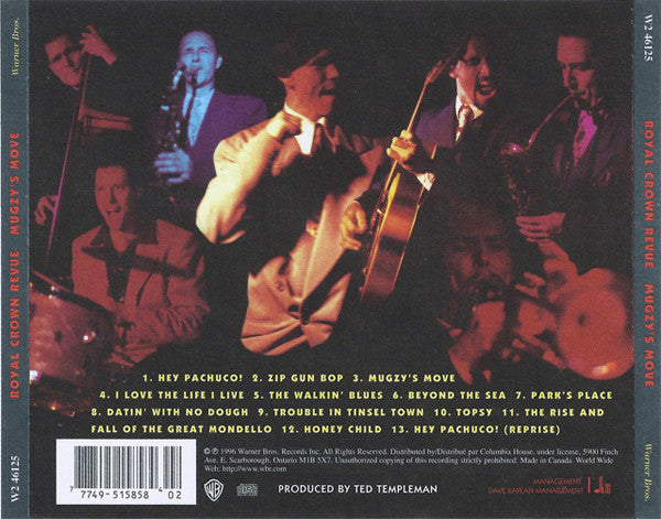 Royal Crown Revue : Mugzy's Move (CD, Album, Club)