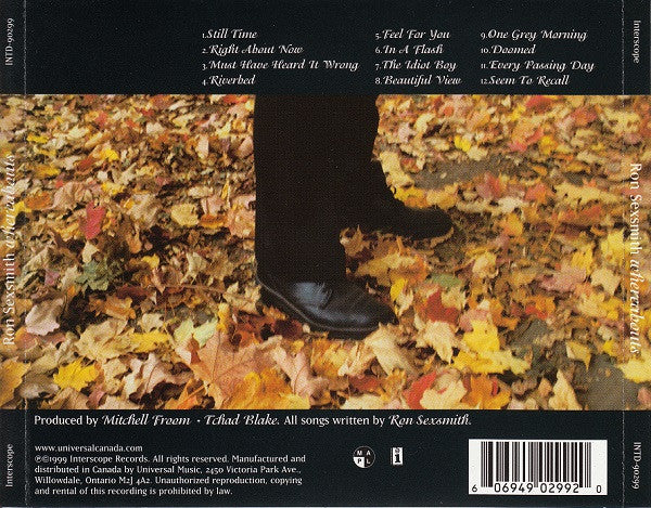 Ron Sexsmith : Whereabouts (CD, Album)