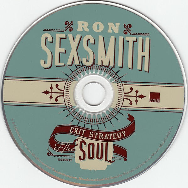 Ron Sexsmith : Exit Strategy Of The Soul (CD, Album)