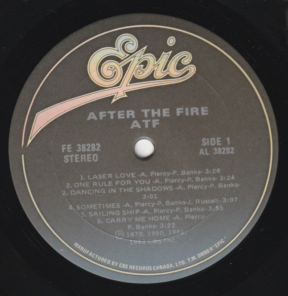 After The Fire : ATF (LP, Comp)