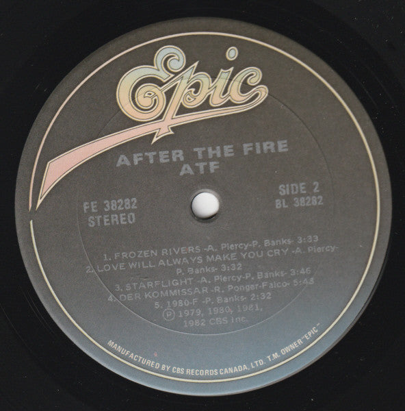 After The Fire : ATF (LP, Comp)