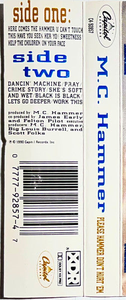 M.C. Hammer* : Please Hammer Don't Hurt 'Em (Cass, Album, 100)