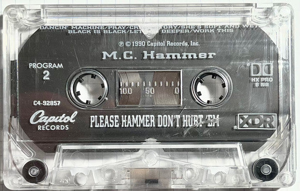 M.C. Hammer* : Please Hammer Don't Hurt 'Em (Cass, Album, 100)