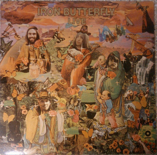 Iron Butterfly : Live (LP, Album)