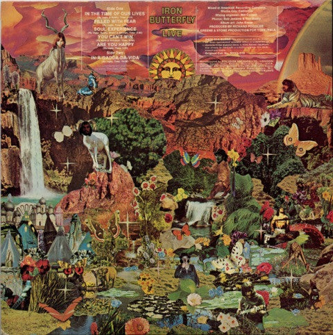 Iron Butterfly : Live (LP, Album)