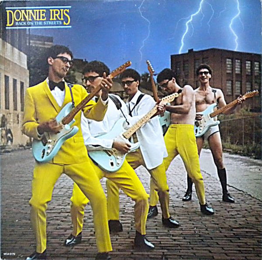 Donnie Iris : Back On The Streets (LP, Album)