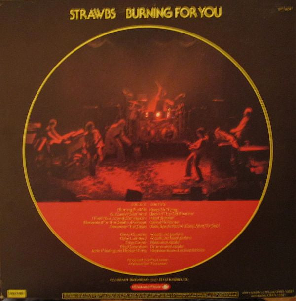 Strawbs : Burning For You (LP, Album)