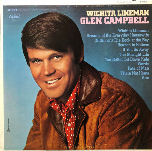 Glen Campbell : Wichita Lineman (LP, Album)