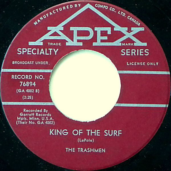 The Trashmen : Surfin' Bird (7", Single)