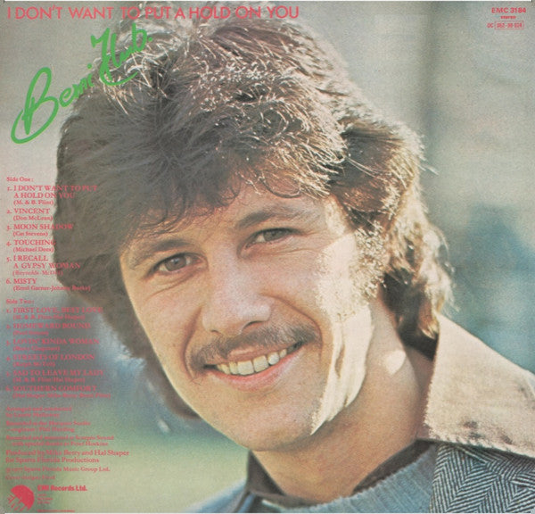 Berni Flint : I Don't Want To Put A Hold On You (LP, Album)