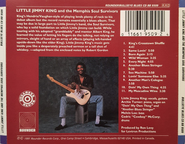 Little Jimmy King And The Memphis Soul Survivors : Little Jimmy King And The Memphis Soul Survivors (CD, Album)
