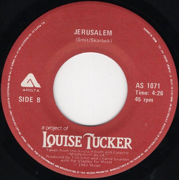 A Project Of Louise Tucker* : Only For You (7")