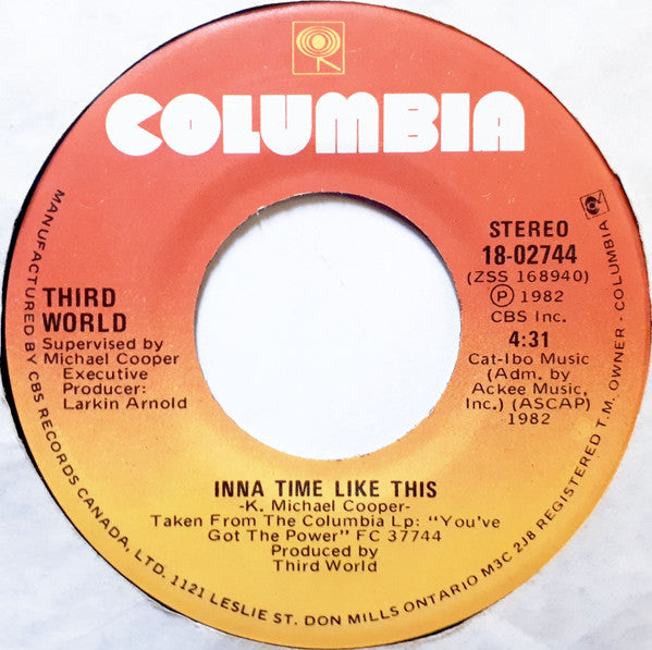 Third World : Try Jah Love (7", Single)