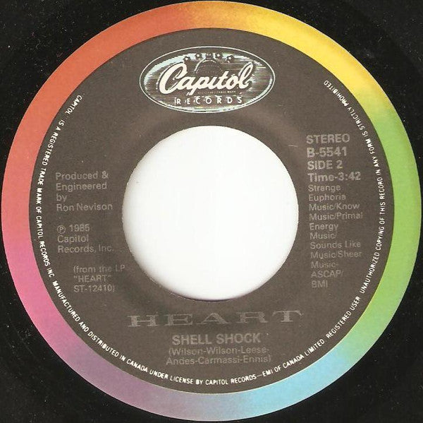 Heart : These Dreams (7", Single)
