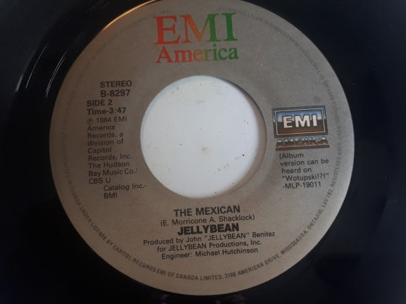 Jellybean* : Sidewalk Talk / The Mexican (7", Single)