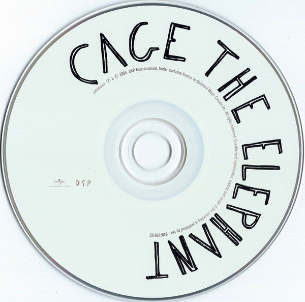 Cage The Elephant : Cage The Elephant (CD, Album, Dig)