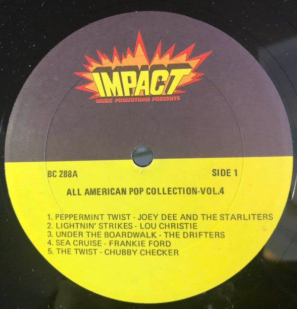 Various : The All American Pop Collection Volume 4 (LP, Comp)