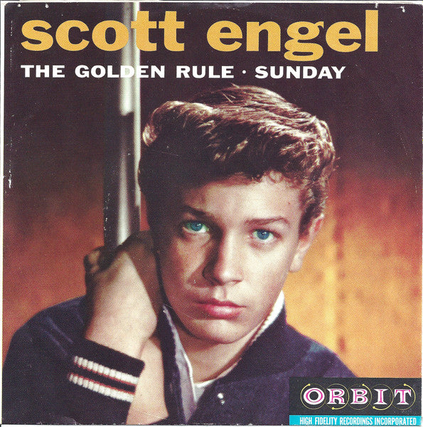 Scott Engel : Golden Rule Of Love (7", Single, Mono)