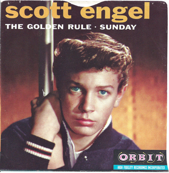 Scott Engel : Golden Rule Of Love (7", Single, Mono)